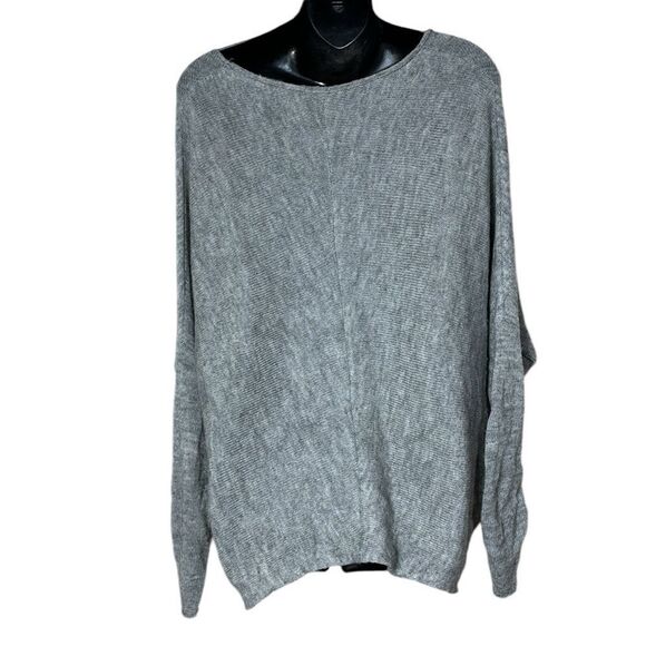 Free people alpaca wool assymetrical hem sweater soft cozy small knit - Picture 3 of 5